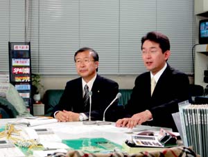 国会記者会館のスタジオ