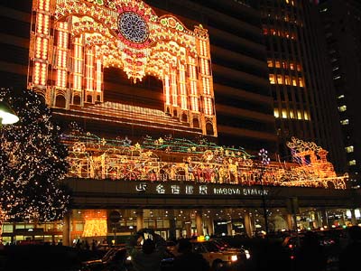 名古屋駅のイルミネーション